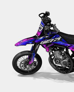 PAVO - Kit deco BETA 50cc - Bleu Rose — vue 2
