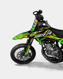 PAVO - Kit deco BETA 50cc - Jaune Vert — vue 2