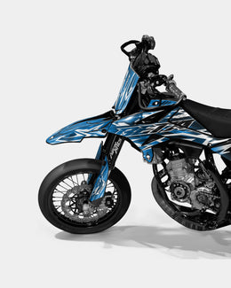 PLUME - Kit deco BETA 50cc - Bleu — vue 2