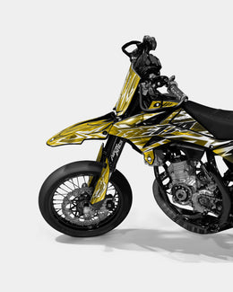 PLUME - Kit deco BETA 50cc - Jaune Foncé — vue 2
