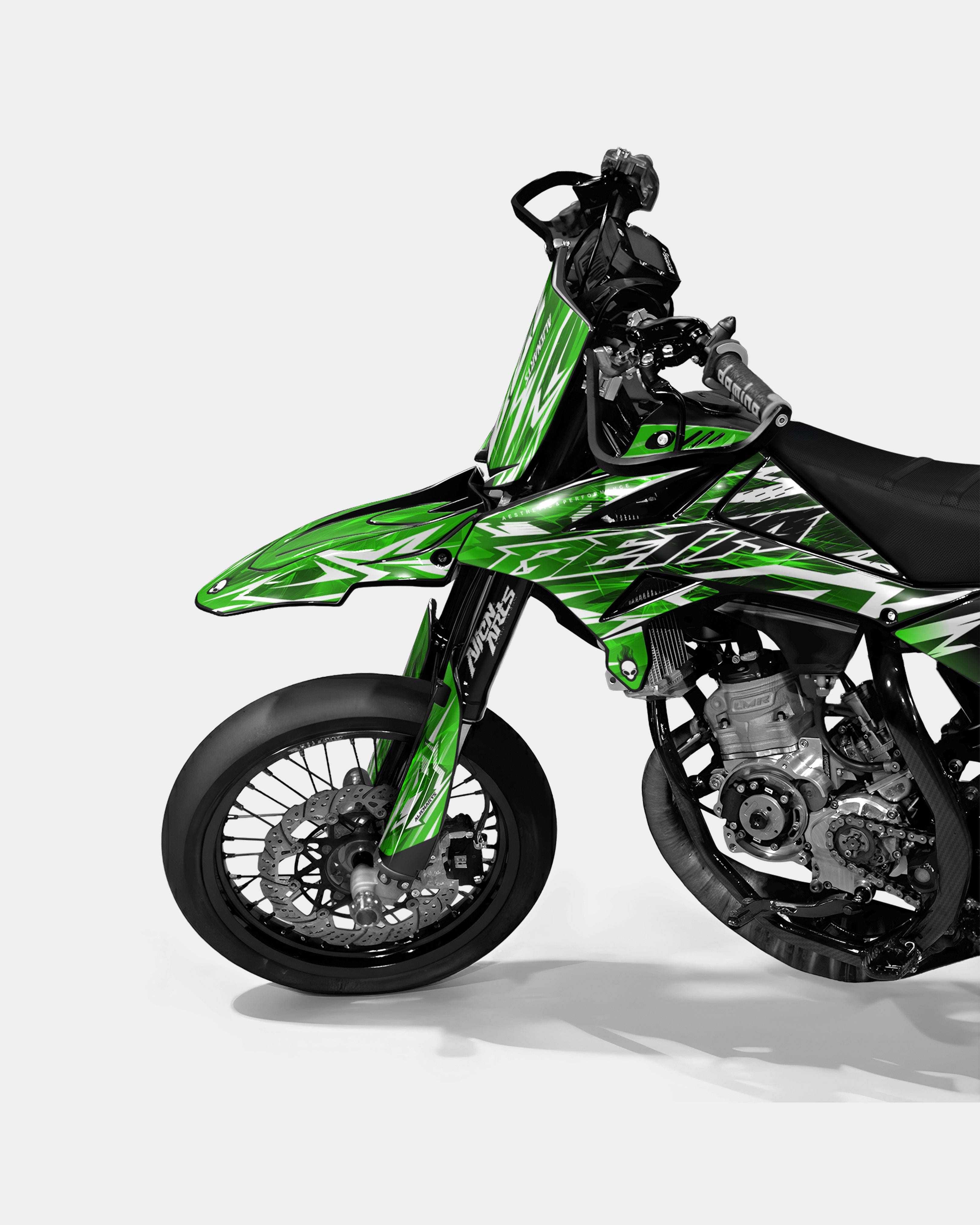 PLUME - BETA 50cc decoration kit - Green