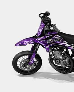 PLUME - Kit deco BETA 50cc - Violet — vue 2
