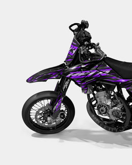 VAGUE - Kit deco BETA 50cc - Violet — vue 2