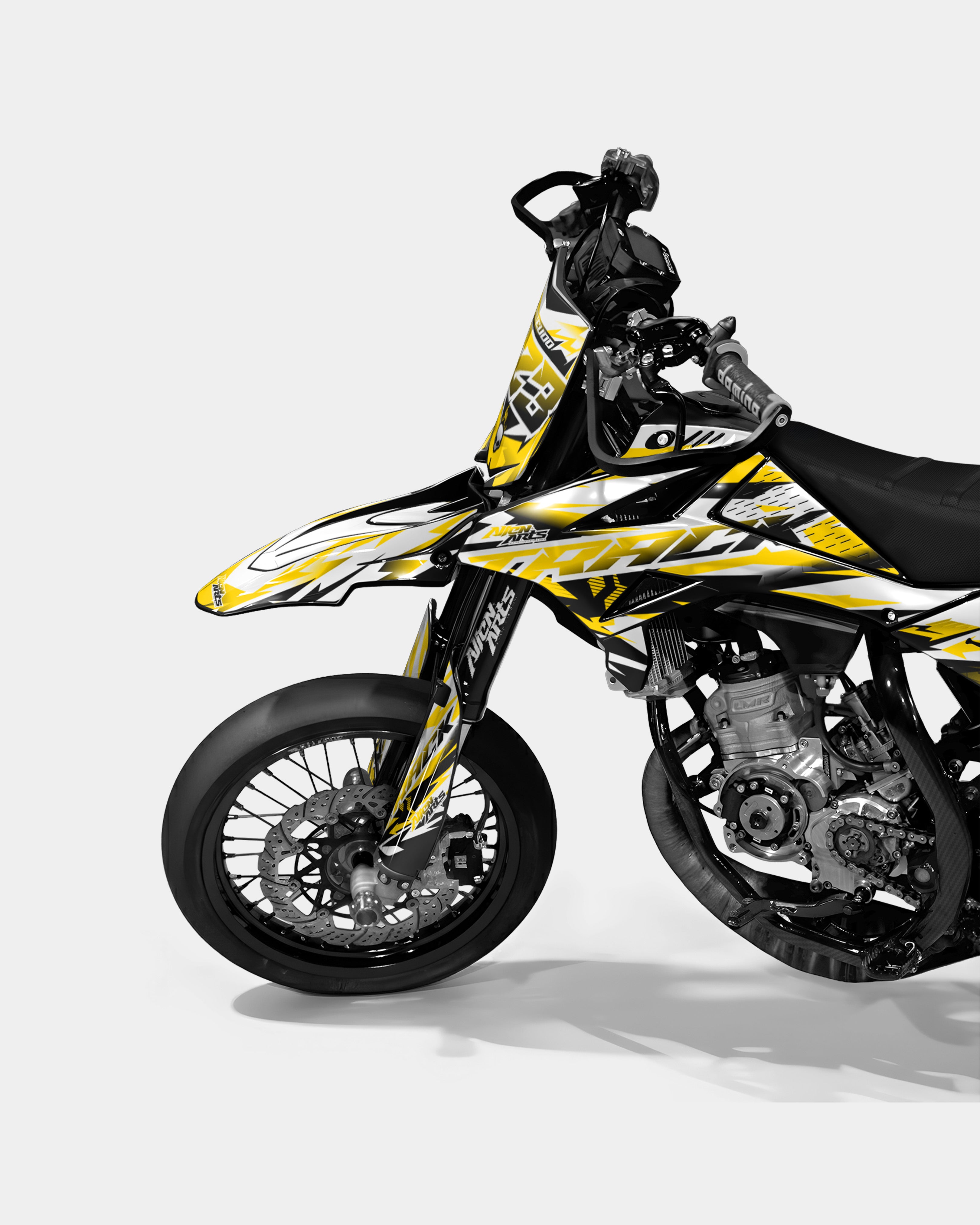 VESTA - Kit deco BETA 50cc - Jaune Foncé