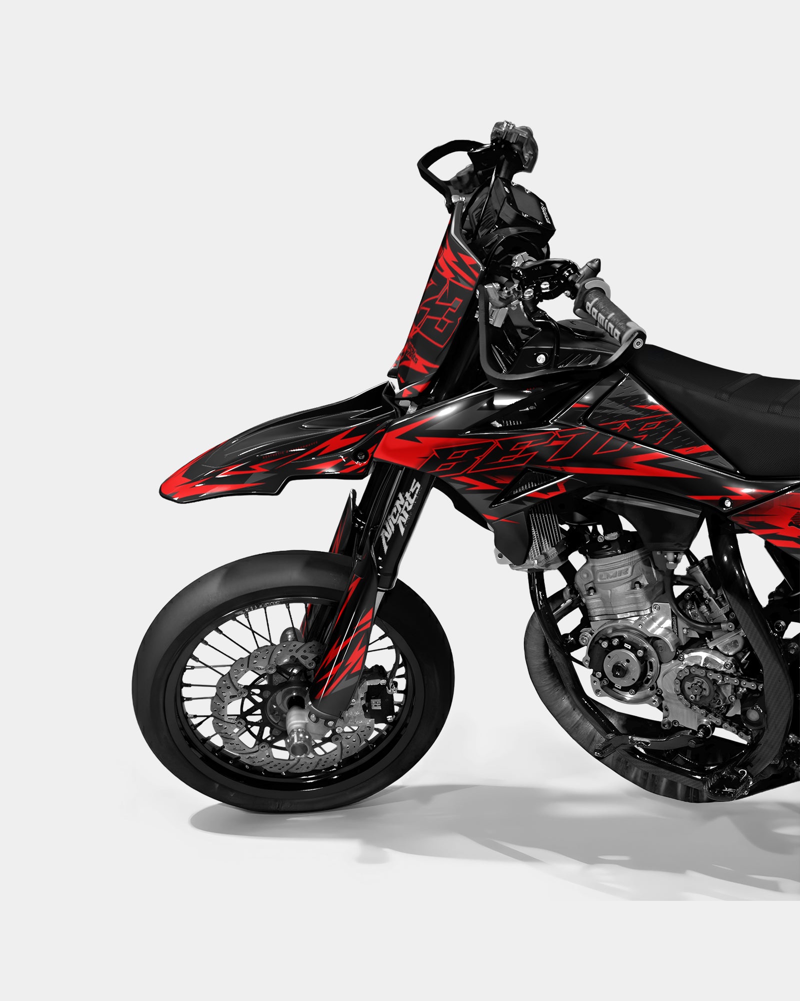 VIREO - Decoratieset BETA 50cc - Rood