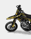 ZÉPHYR - Kit deco BETA 50cc - Jaune Foncé