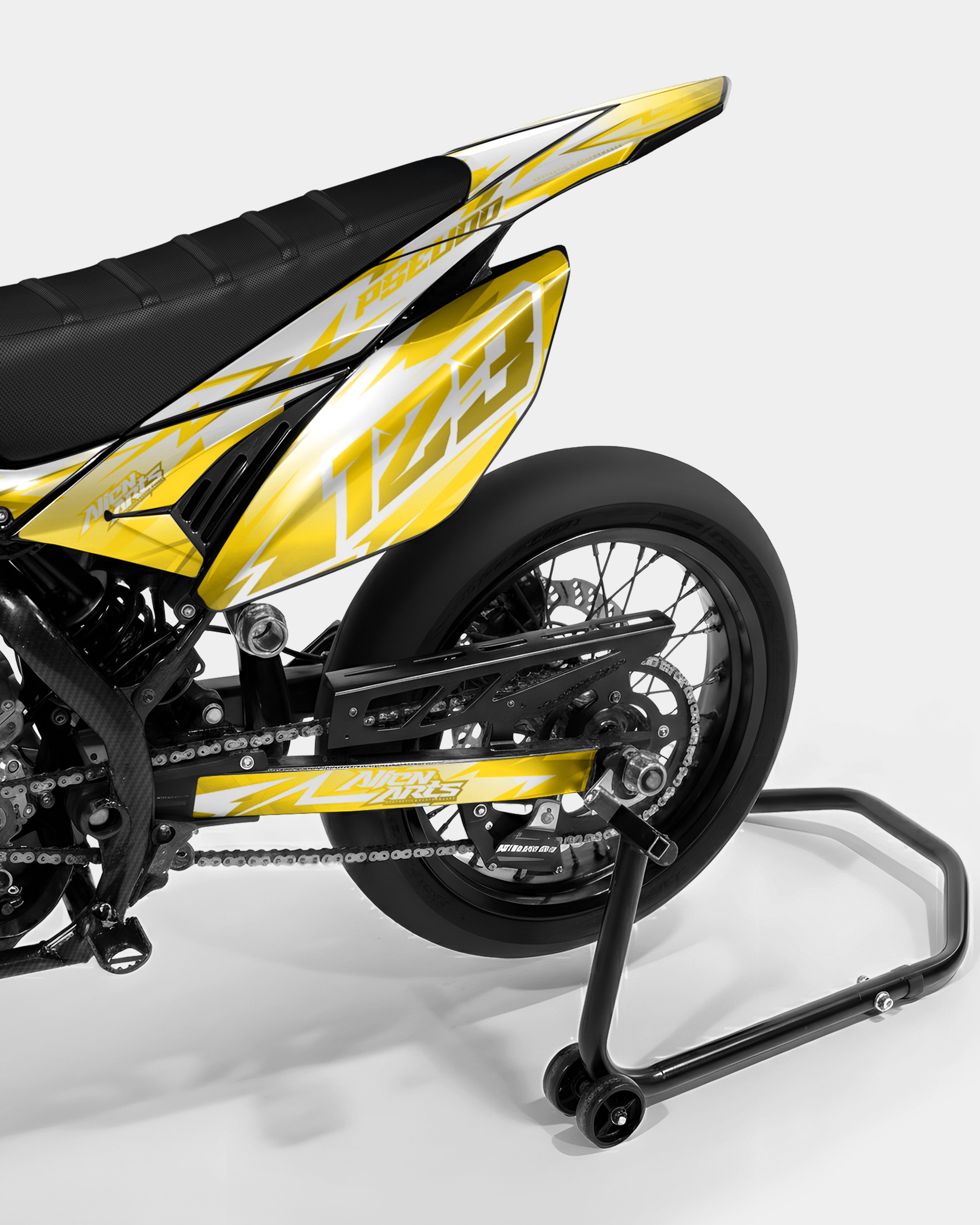 CALYPSO - Kit deco BETA 50cc - Jaune Foncé