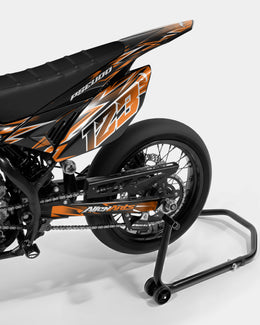 CIEL - Kit deco BETA 50cc - Orange — vue 3