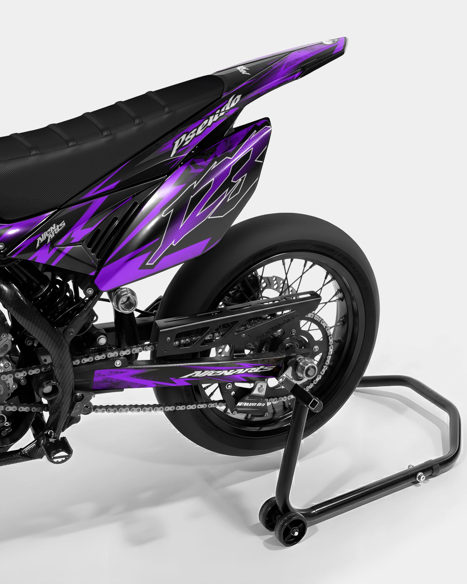 LISSE - BETA 50cc Decal Kit - Purple
