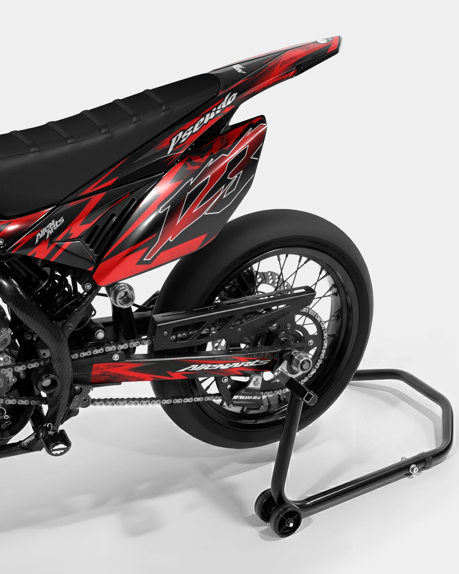 LISSE - Kit decorativo BETA 50cc - Rosso