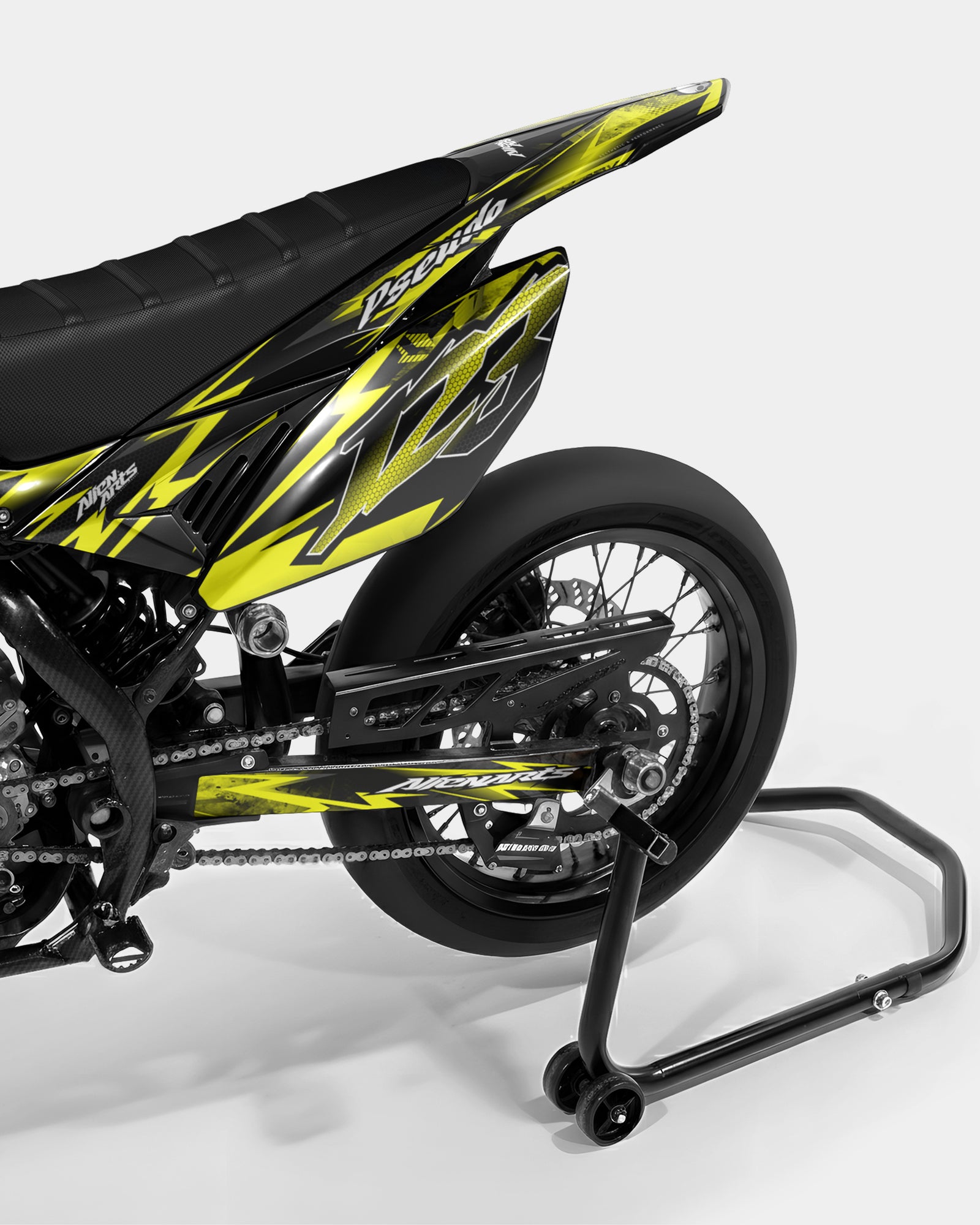 LISSE - BETA 50cc Decal Kit - Yellow