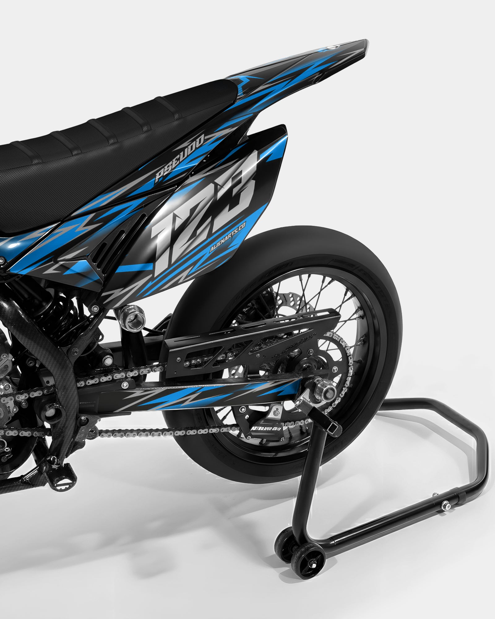 LUEUR - BETA 50cc decoration kit - Blue