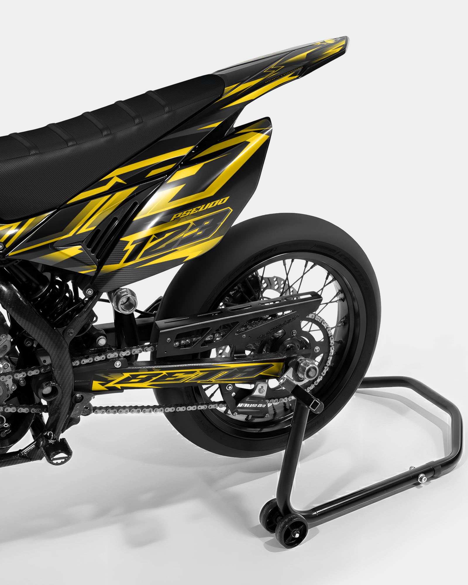 MISTRAL - BETA 50cc Decal Kit - Dark Yellow