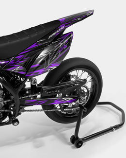 PIQUE - Kit deco BETA 50cc - Violet — vue 3