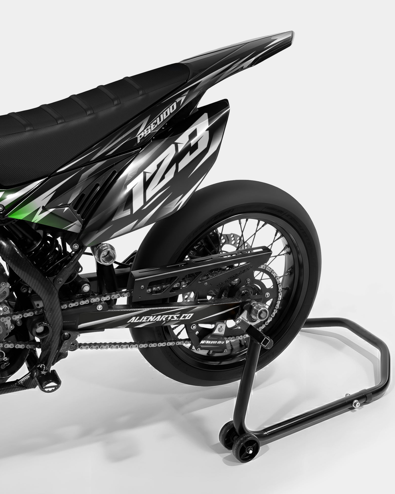 PLUME - Kit deco BETA 50cc - Vert