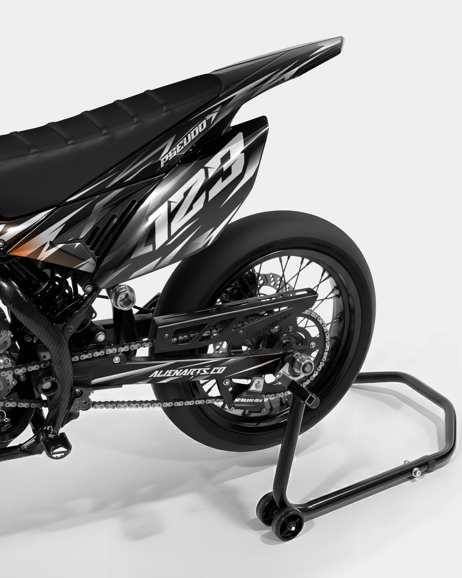 PLUME - Kit deco BETA 50cc - Orange