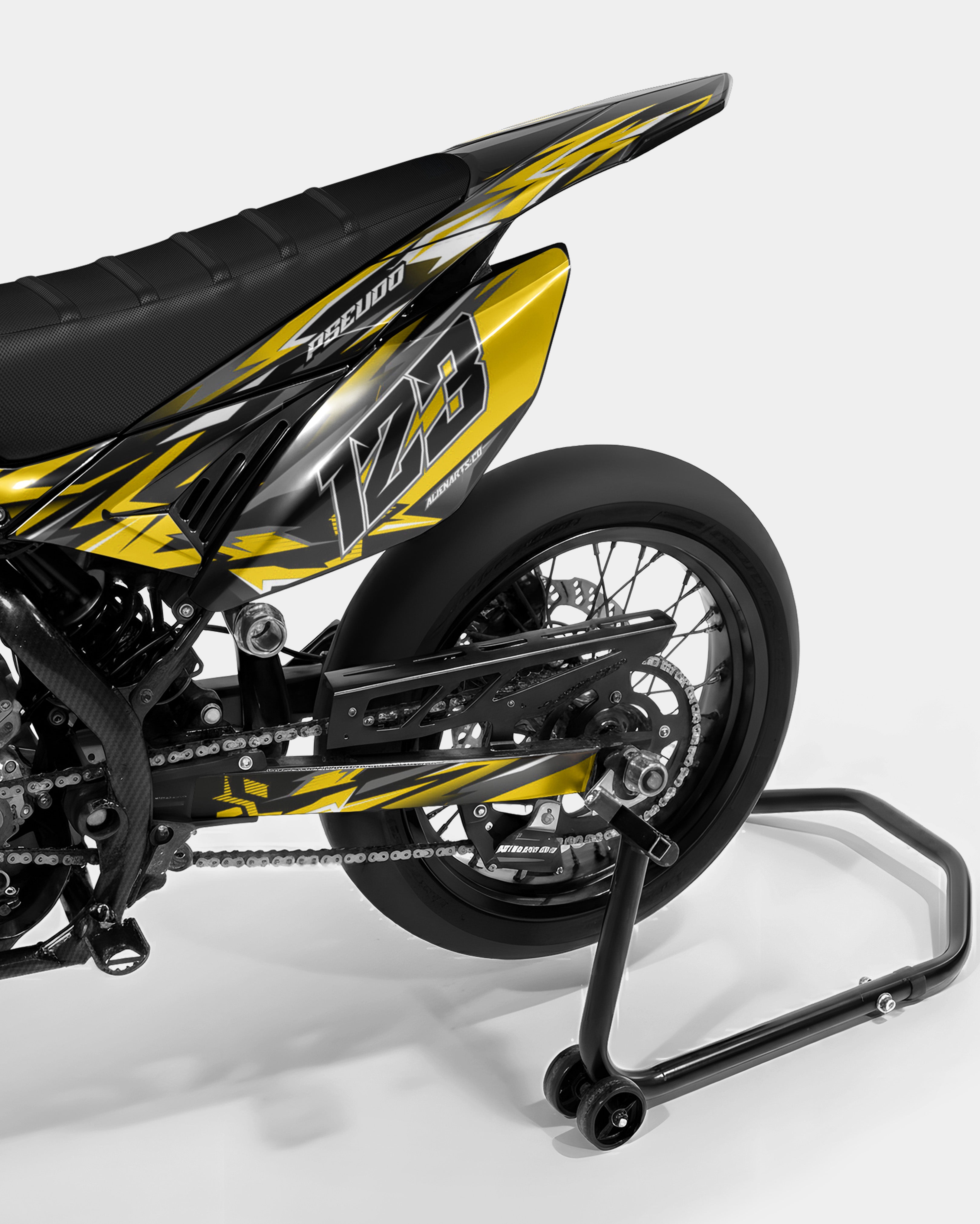 SENSO - Kit deco BETA 50cc - Jaune Foncé