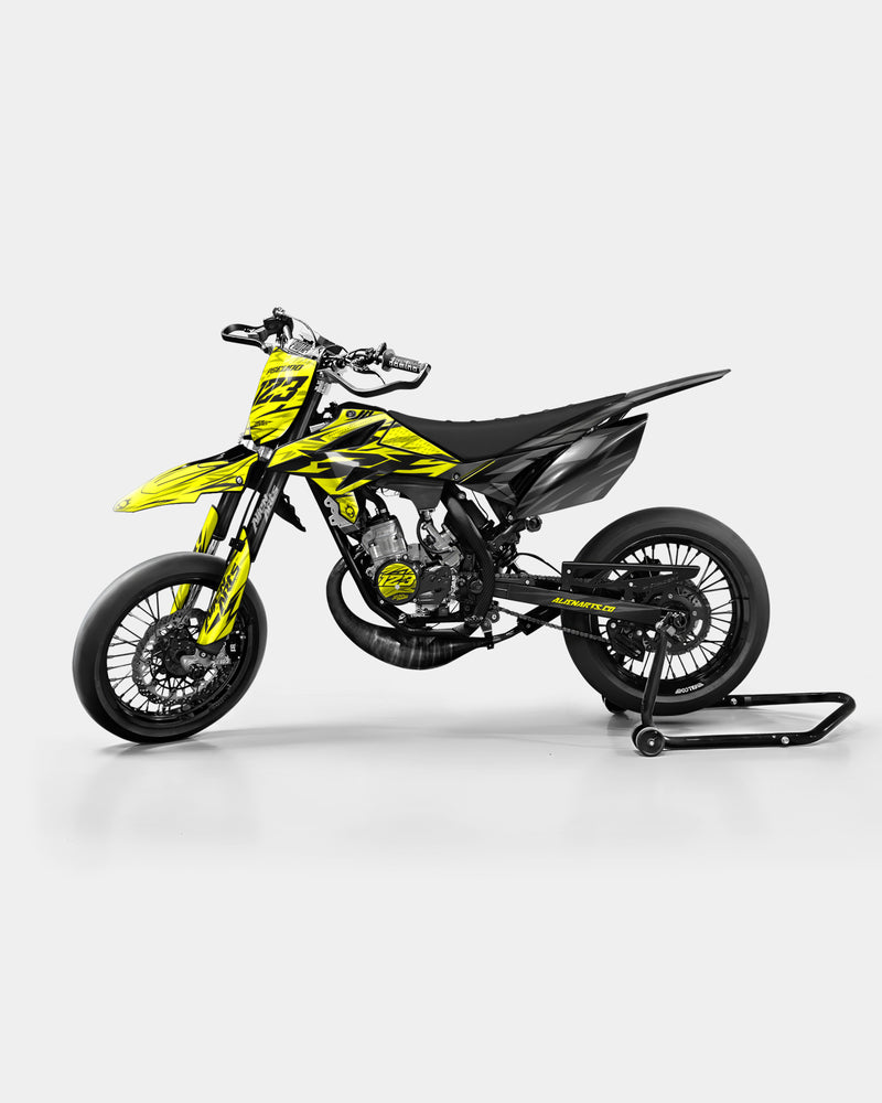 ORBIS - Kit deco BETA 50cc - Jaune