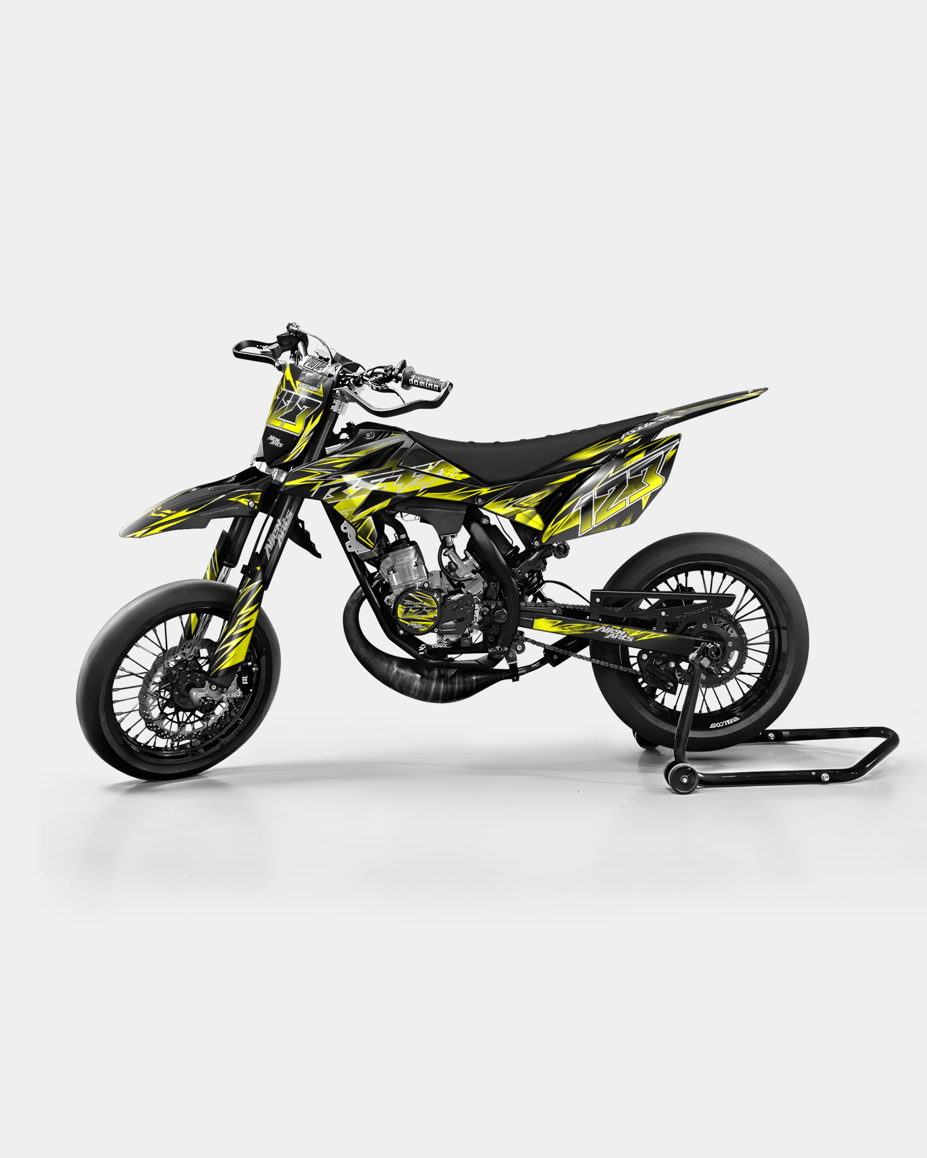 BRUME - Kit deco BETA 50cc - Jaune