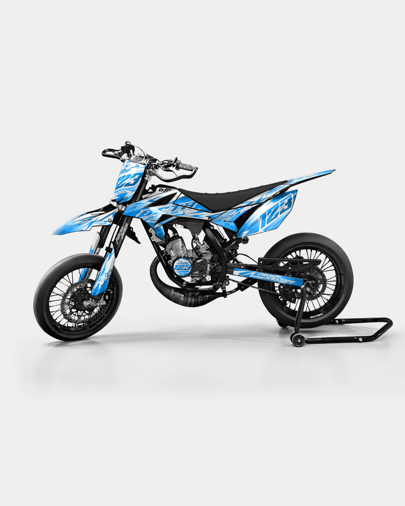 CALYPSO - Kit deco BETA 50cc - Bleu