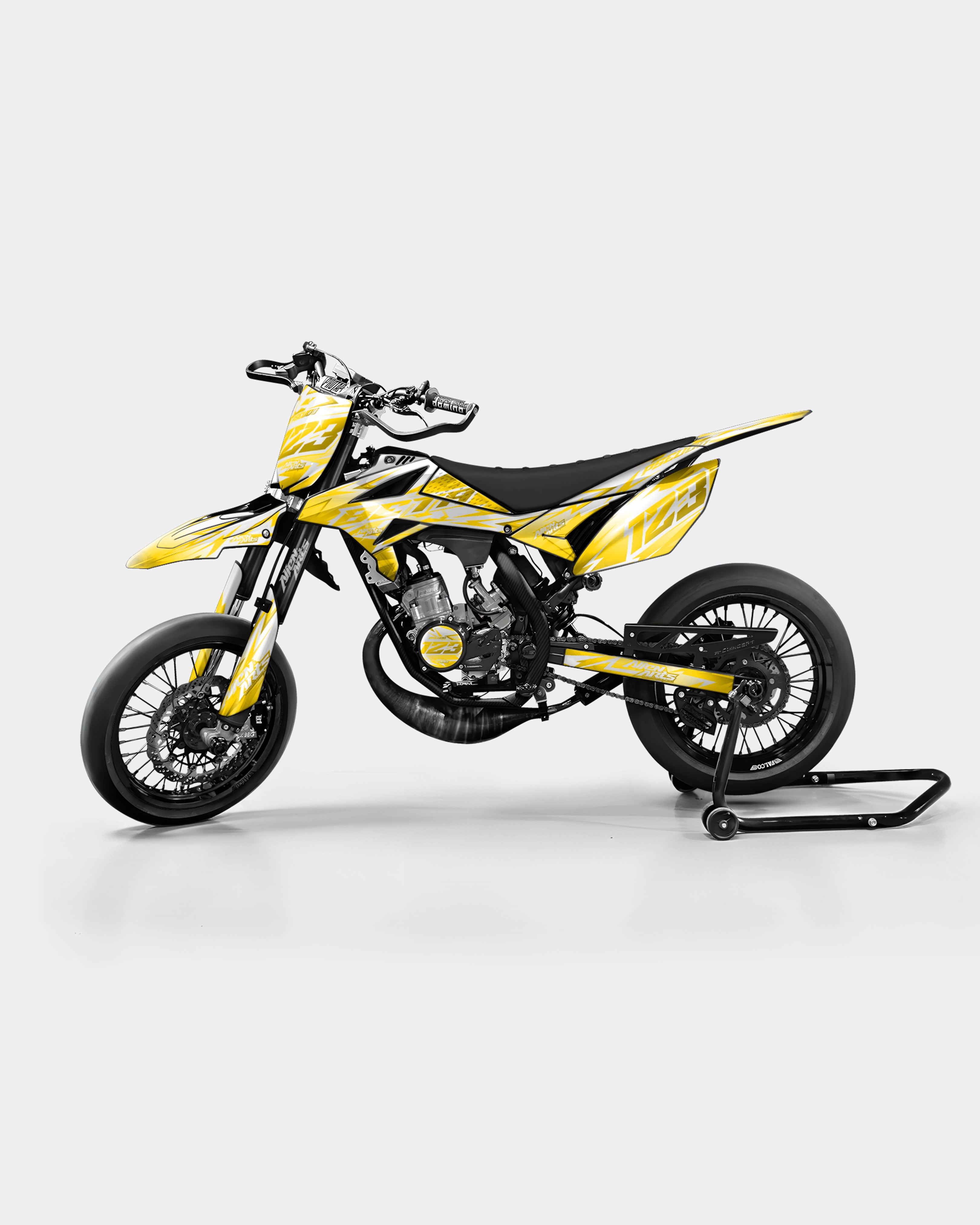 CALYPSO - Kit deco BETA 50cc - Jaune Foncé
