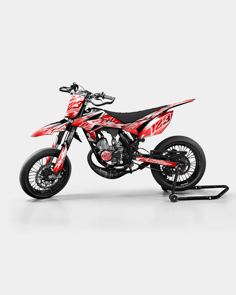 CALYPSO - Kit deco BETA 50cc - Rouge