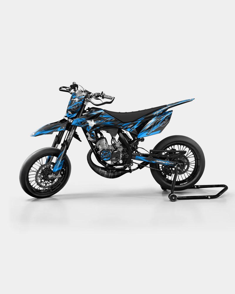 LISSE - Kit deco BETA 50cc - Bleu