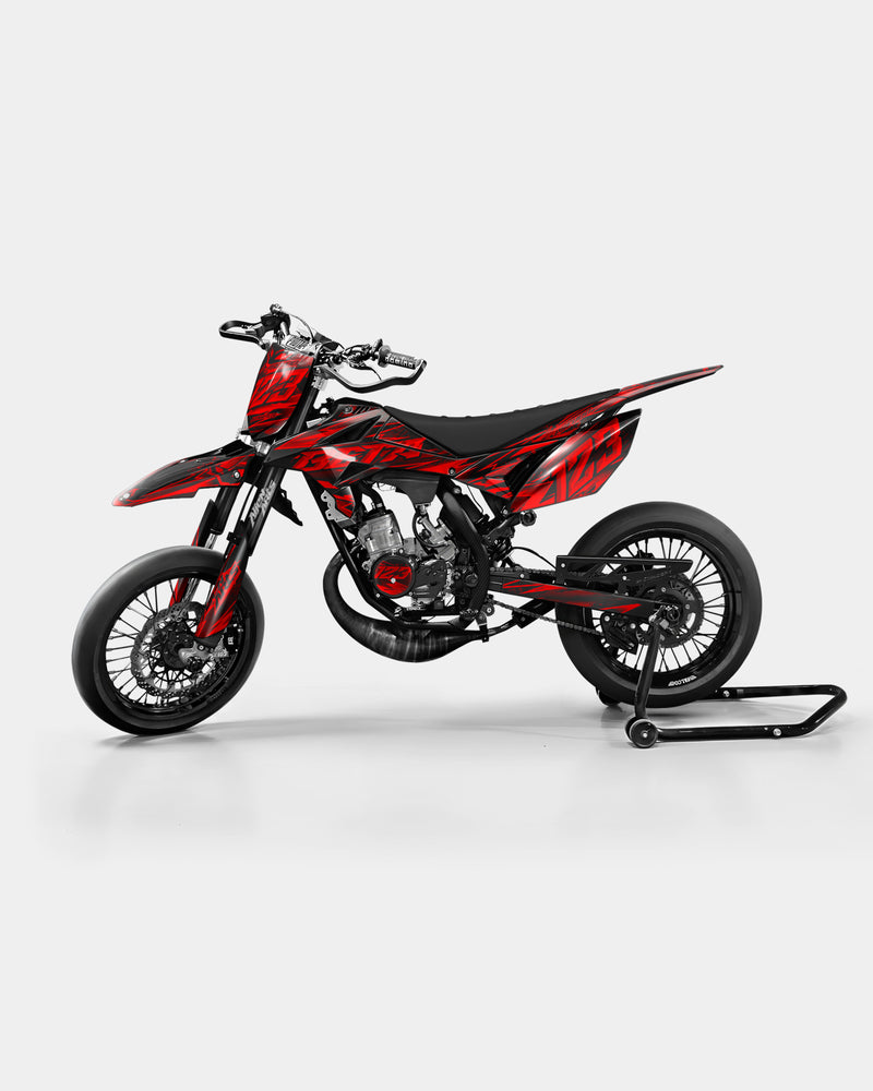 MIROIR - Kit deco BETA 50cc - Rouge