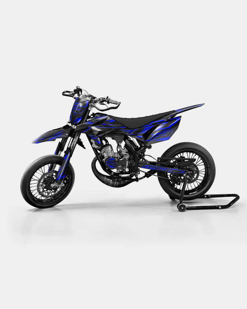 MISTRAL - Kit deco BETA 50cc - Bleu Foncé