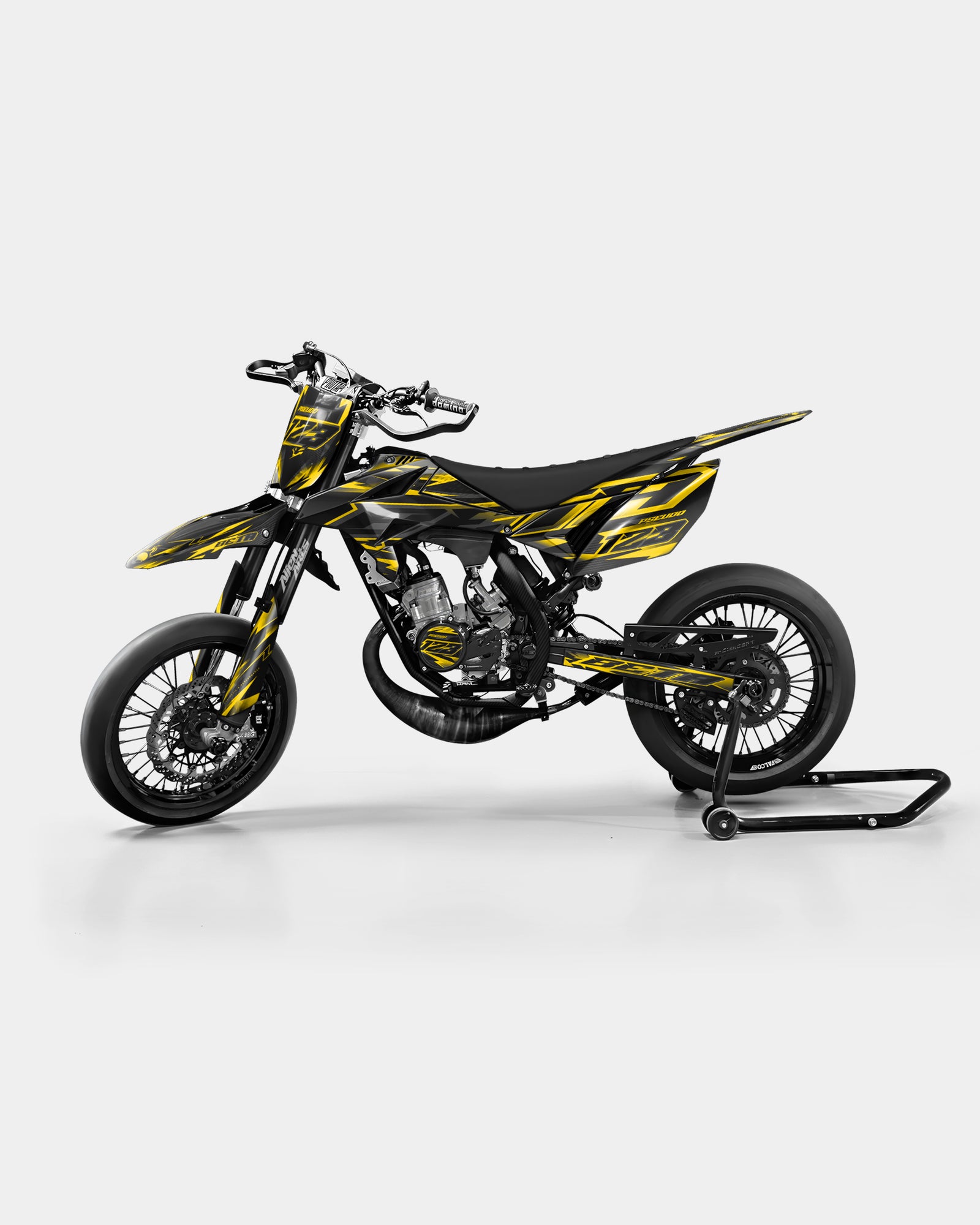 MISTRAL - BETA 50cc Decal Kit - Dark Yellow