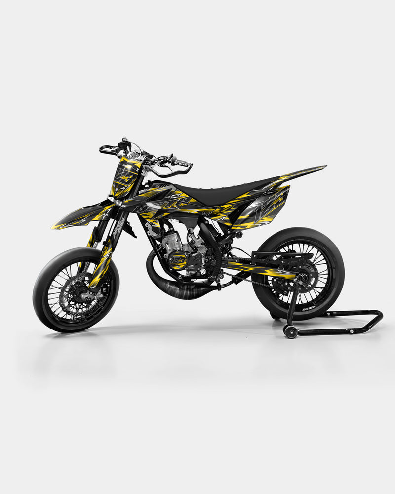 PIQUE - Kit deco BETA 50cc - Jaune Foncé