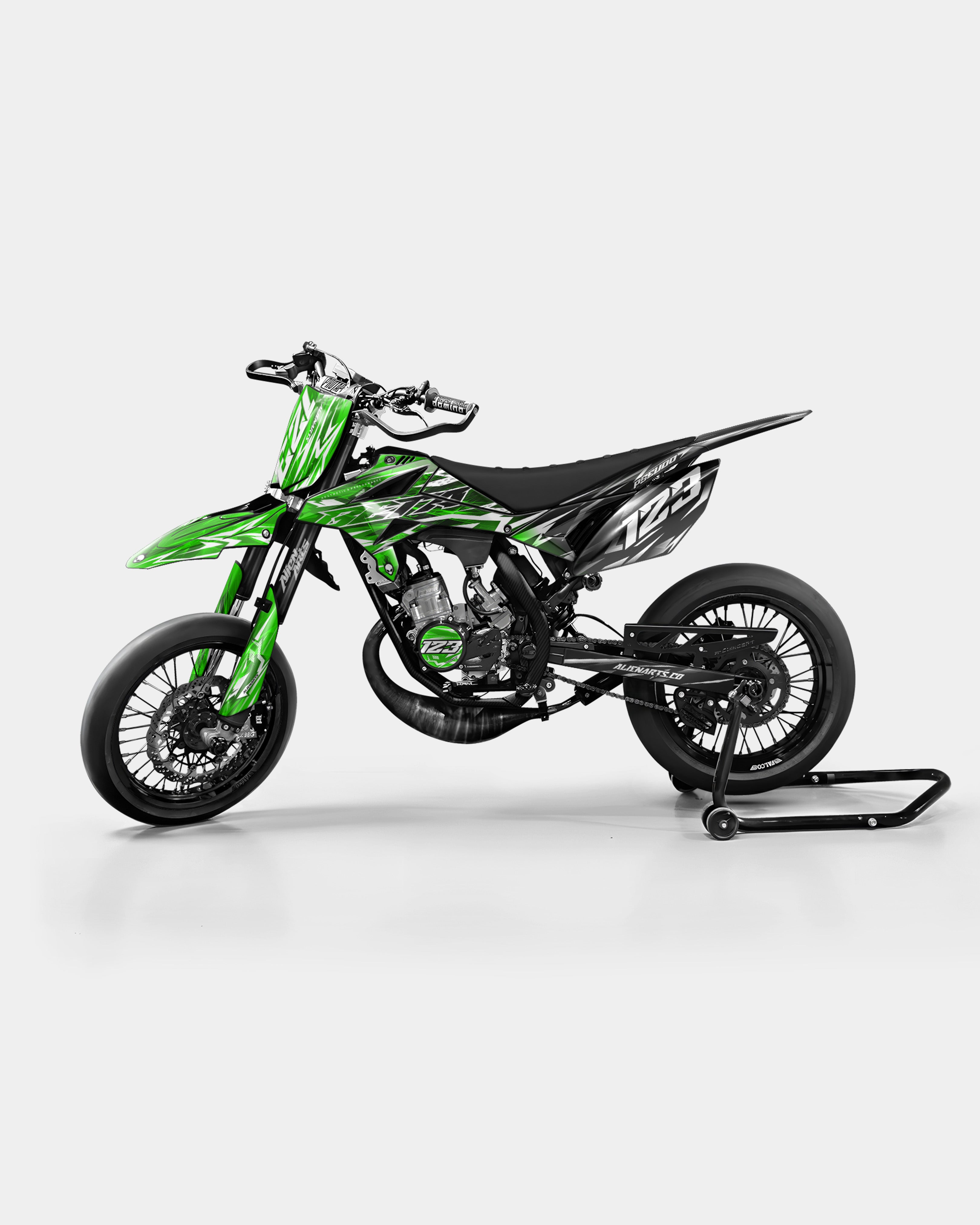 PLUME - BETA 50cc decoration kit - Green