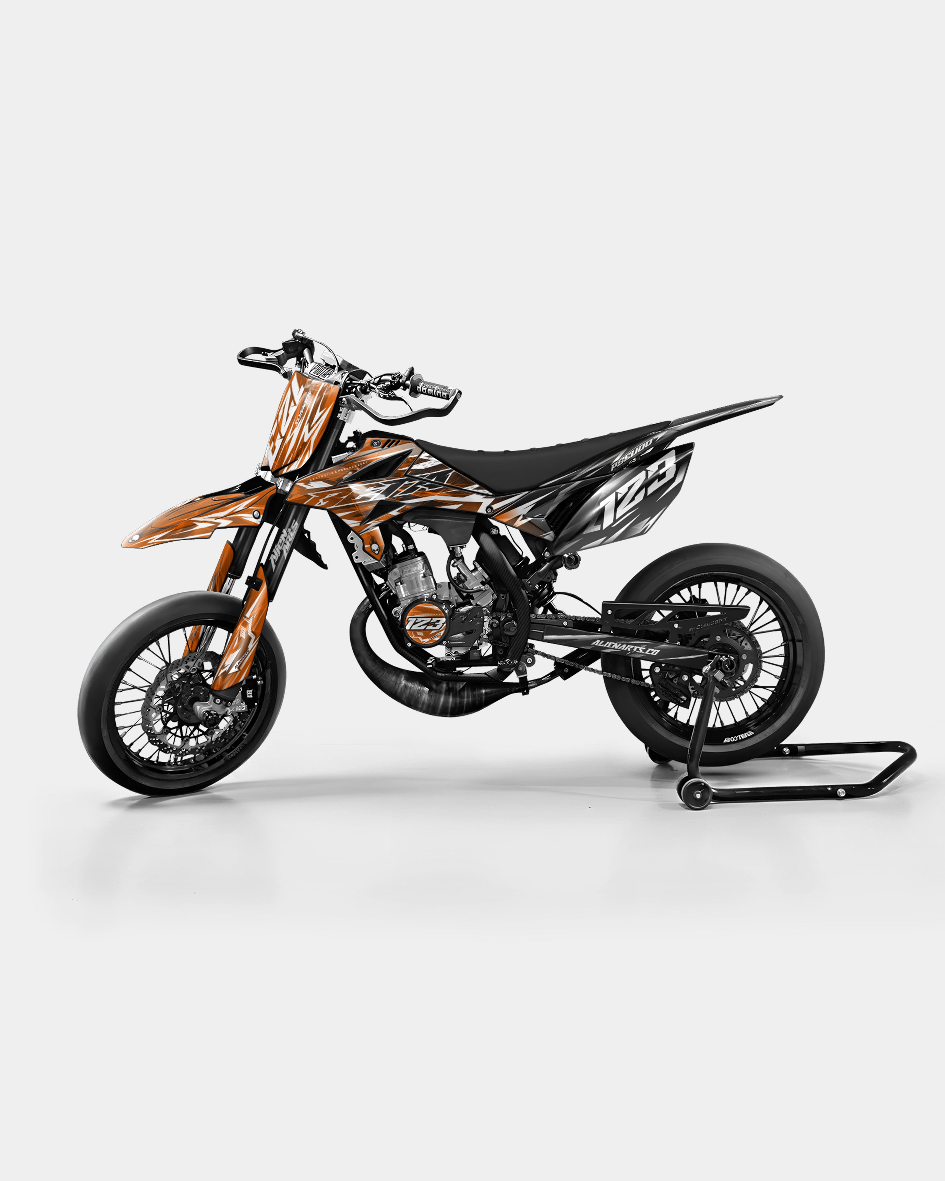 PLUME - BETA 50cc decoration kit - Orange