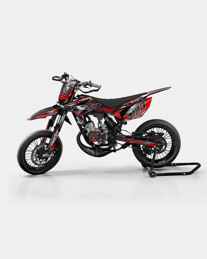 SENSO - Kit deco BETA 50cc - Rouge