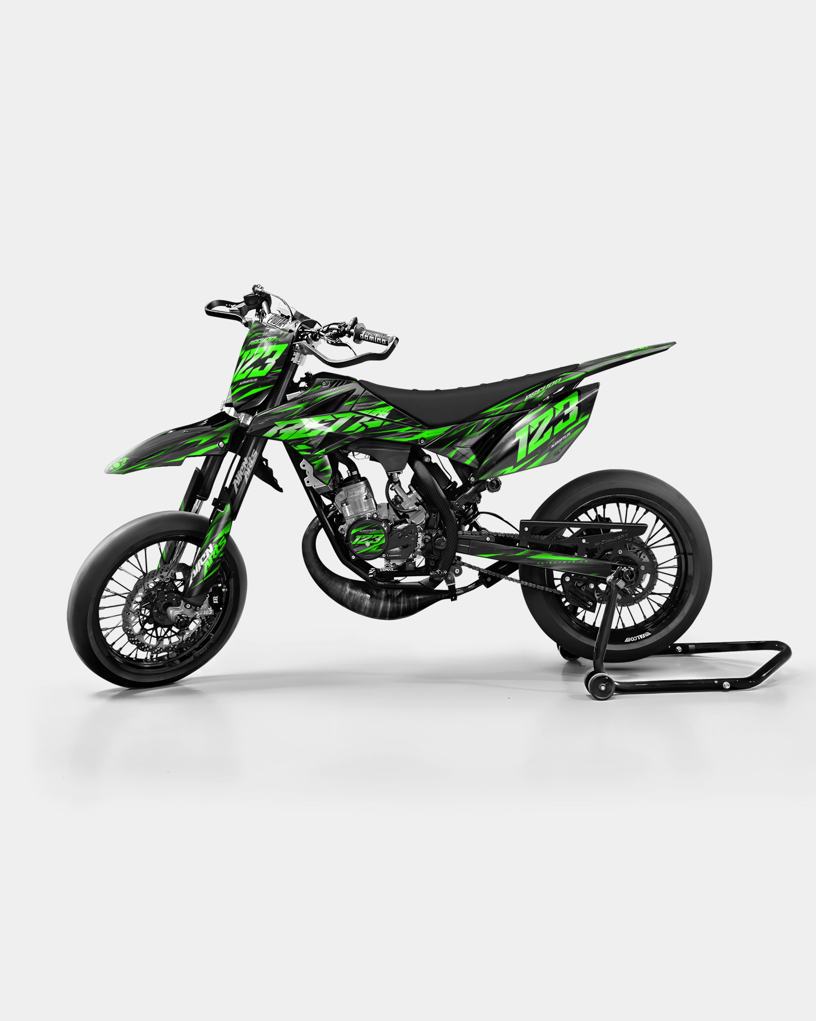 VAGUE - Kit deco BETA 50cc - Vert