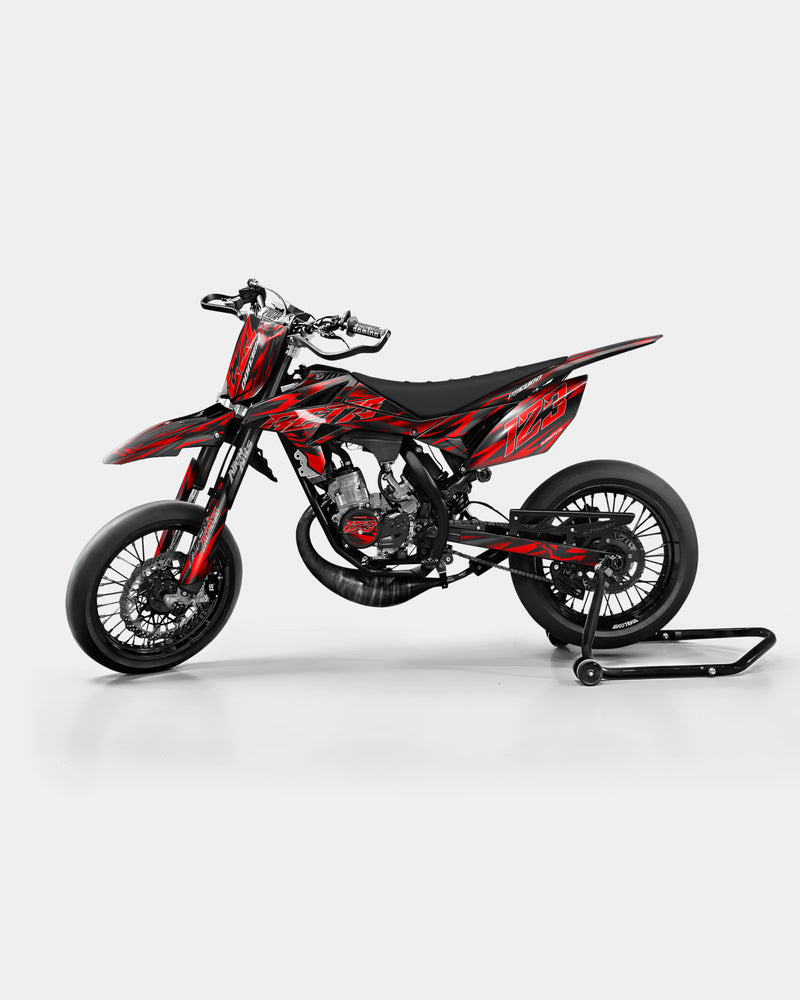 VITRA - Kit deco BETA 50cc - Rouge