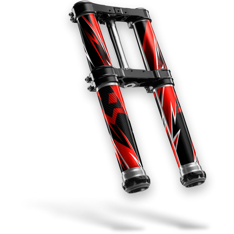 Tube de fourche BUSY Rouge