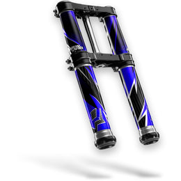 Tube de fourche CARBIT Bleu foncé — Bleu foncé — vue 2