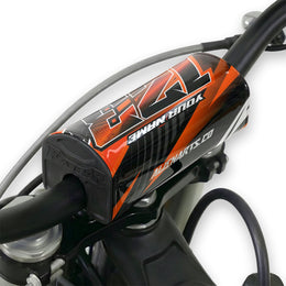 Mousse de guidon CARBIT Orange 2 — Orange — vue 15