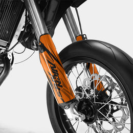 0RBIS - Kit deco DERBI 50cc - Orange — vue 4