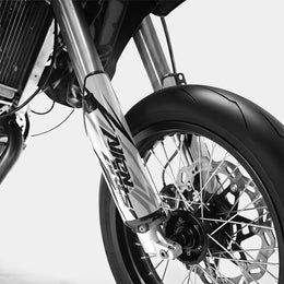 0RBIS - Kit deco DERBI 50cc - Blanc — vue 4