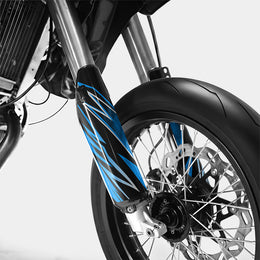 BRUME - Kit deco DERBI 50cc - Bleu — vue 4