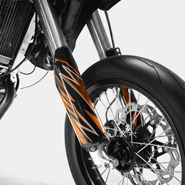 BRUME - Kit deco DERBI 50cc - Orange — vue 4