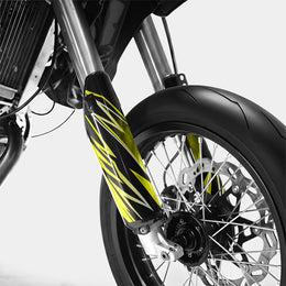 BRUME - Kit deco DERBI 50cc - Jaune — vue 4