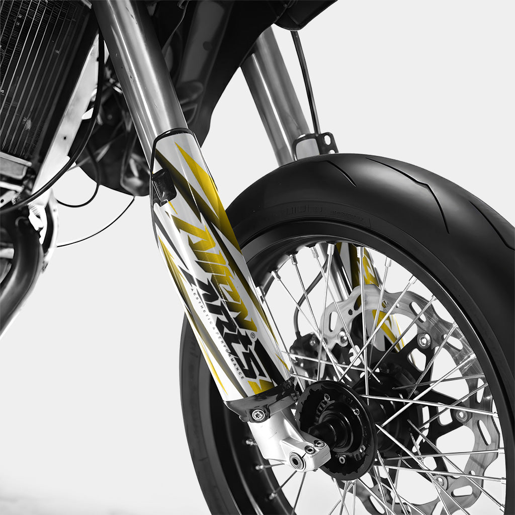 FIKA - Kit de decoración DERBI 50cc - Amarillo oscuro