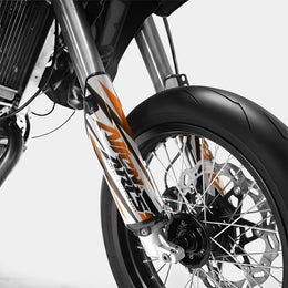FIKA - Kit deco DERBI 50cc - Orange — vue 4