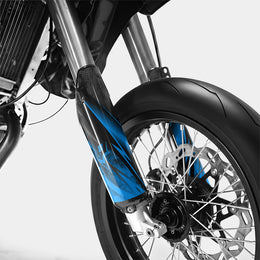 LISSE - Kit deco DERBI 50cc - Bleu — vue 4