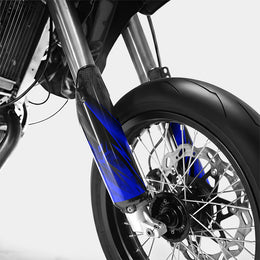 LISSE - Kit deco DERBI 50cc - Bleu Foncé — vue 4