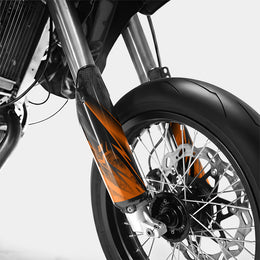 LISSE - Kit deco DERBI 50cc - Orange — vue 4