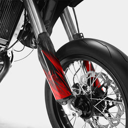 LISSE - Kit deco DERBI 50cc - Rouge — vue 4